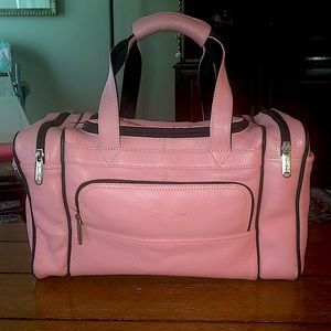 Used Claire Chase Pink Leather Bag